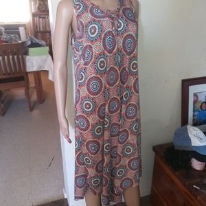 Beautiful colorful maxi dress